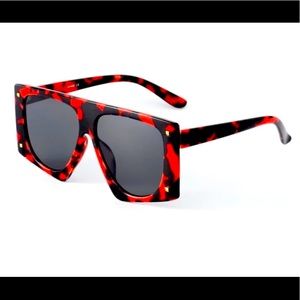 Leopard Red Shades